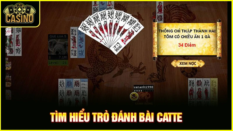 Cách chơi bài Catte giỏi từ luật đánh & tính điểm chi tiết 19